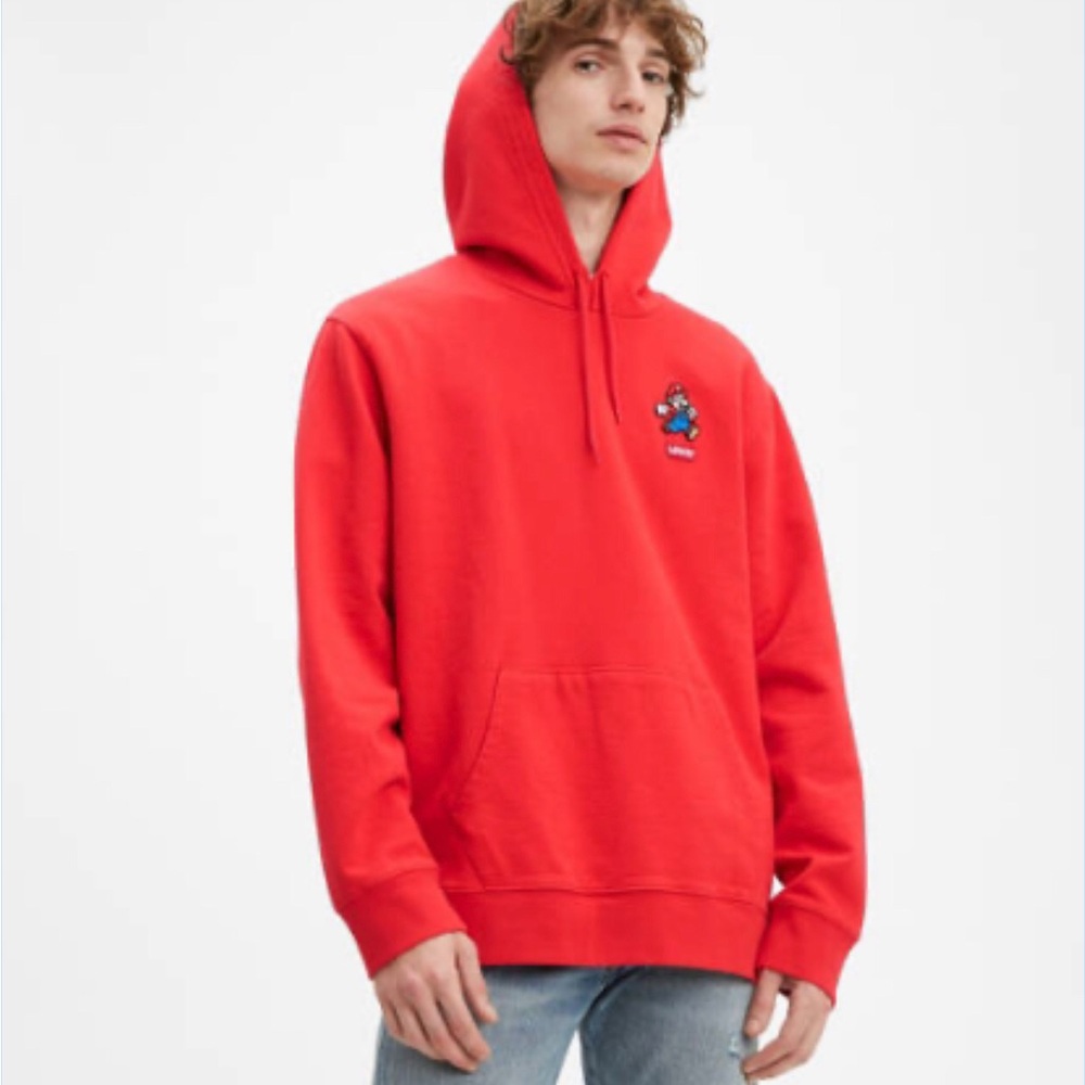 LEVI'S® X SUPER MARIO GRAPHIC PULLOVER HOODIE